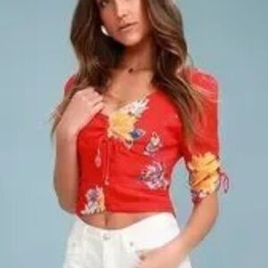 Free People crop top